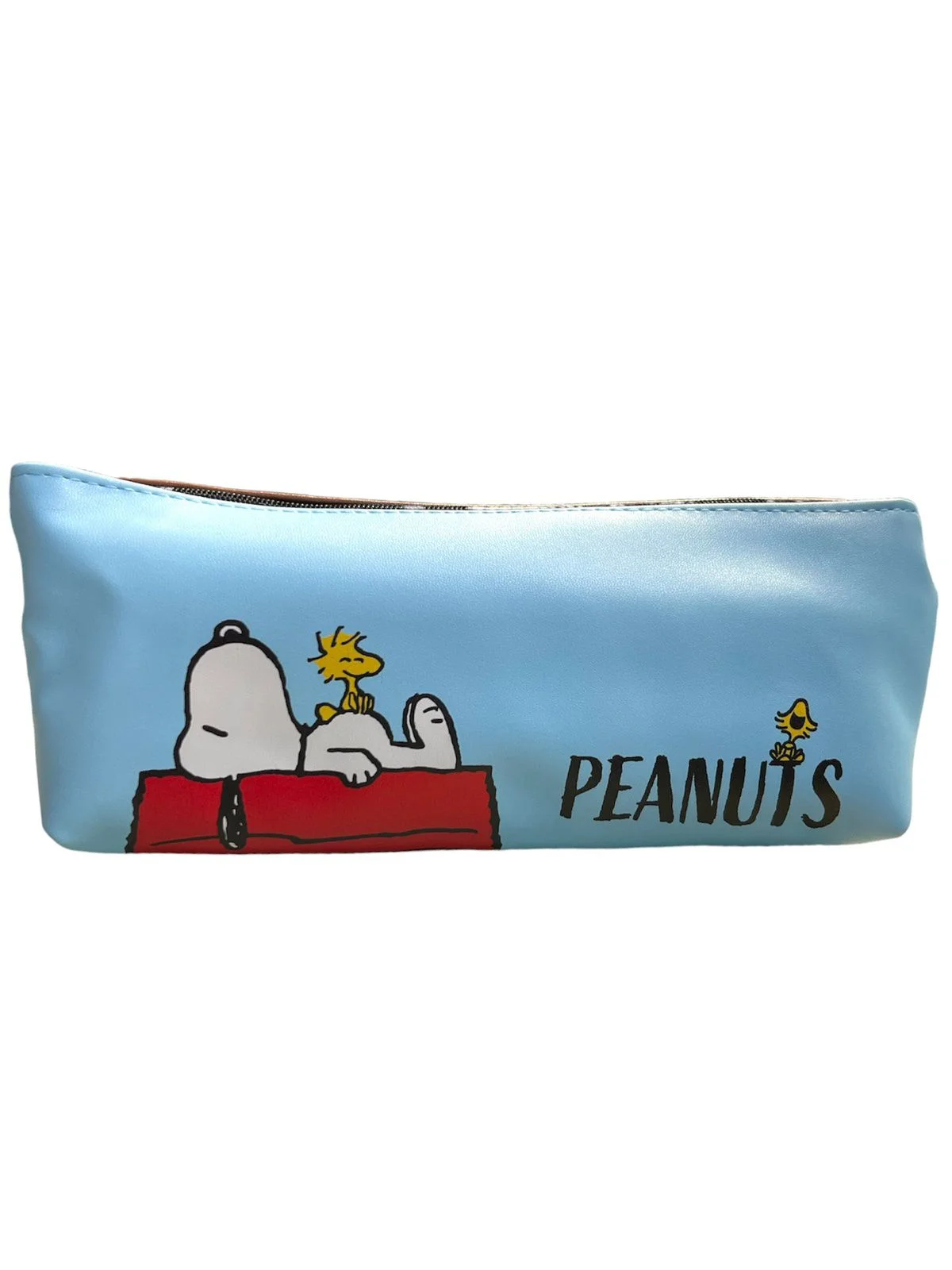 Φωτογραφία προϊόντος: Snoopy Peanuts αυθεντική κασετίνα διπλής όψης γαλάζια καφέ 24x10cm