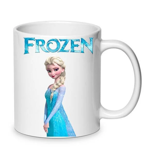 Φωτογραφία προϊόντος: Frozen elsa κούπα έλσα φρόζεν κεραμική 330ml no1 λευκή