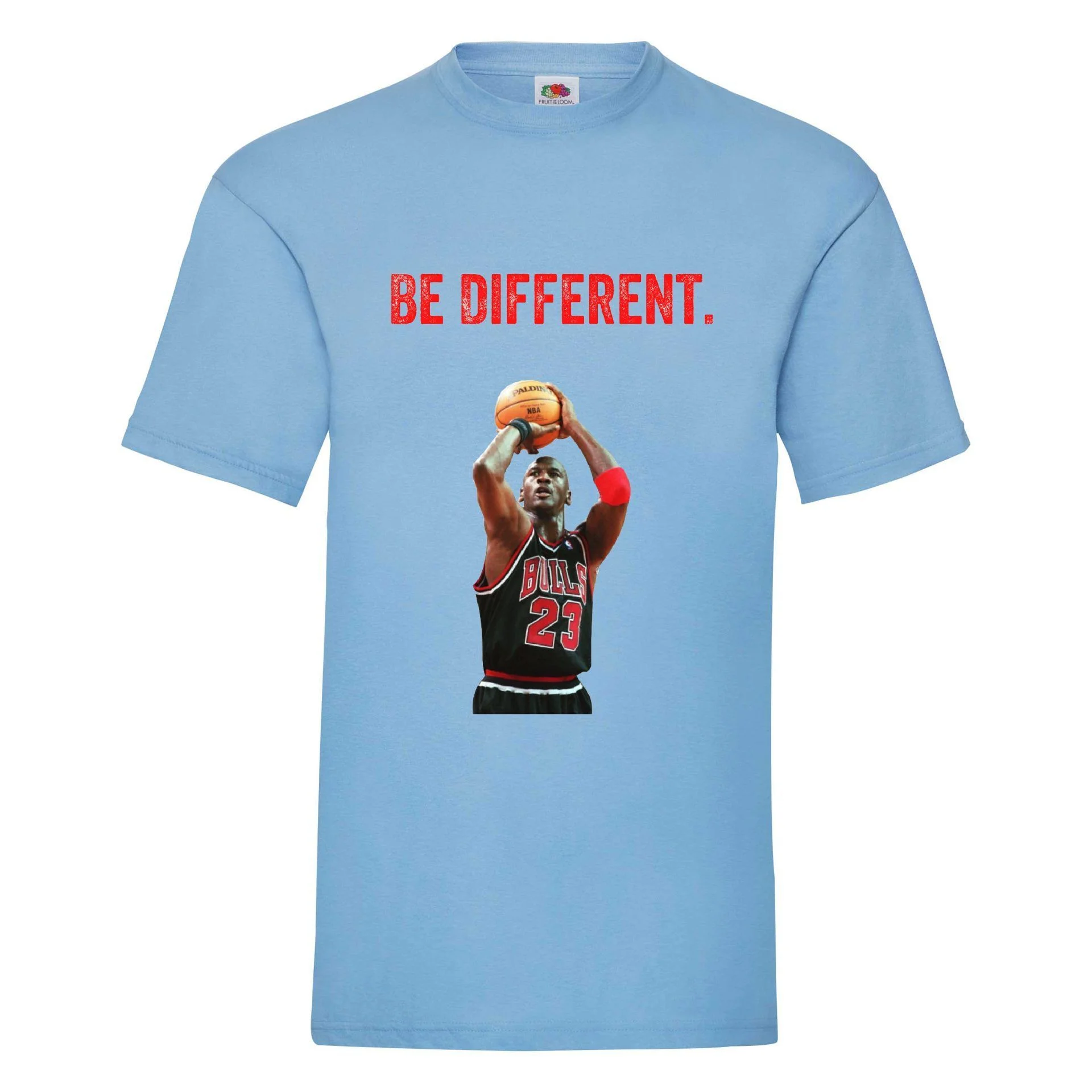 Φωτογραφία προϊόντος: Μπλούζα Tshirt Michael Jordan Be different NBA Original Fruit of the loom 100% βαμβάκι no1