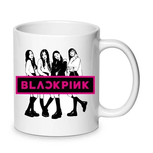 Φωτογραφία προϊόντος: Blackpink music band mug Black pink Κούπα No16 Κεραμική 330ml