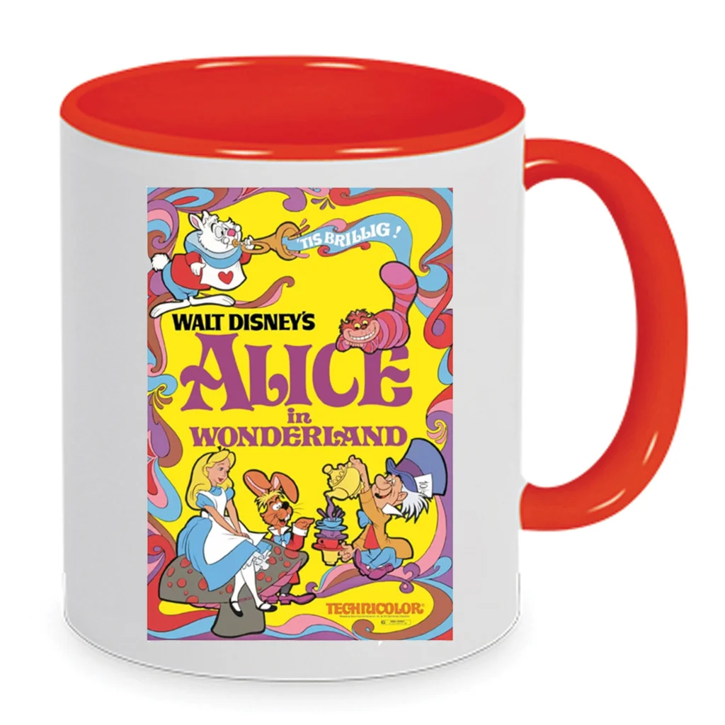 Φωτογραφία προϊόντος: Alice in wonderland mug no1 Αλίκη στην χώρα των θαυμάτων 330ml κεραμική