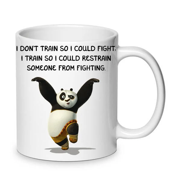 Φωτογραφία προϊόντος: Kung Fu Panda mug Κουνγκ φου πάντα κούπα no5 κεραμική 330ml