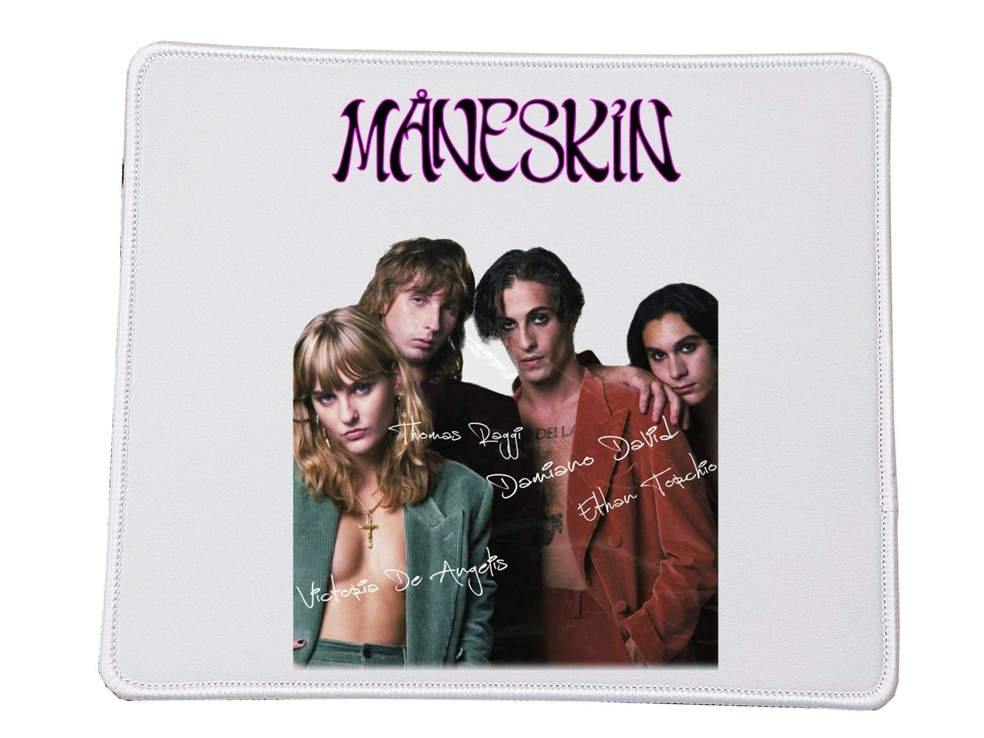 Φωτογραφία προϊόντος: Mousepad Maneskin music band no2 Βάση για το ποντίκι Ορθογώνιο 23x20cm Ποιοτικού υλικού αντοχής