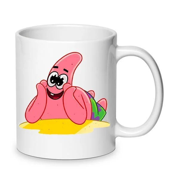 Φωτογραφία προϊόντος: Spongebob mug Μπομπ ο Σφουγγαράκης Patrick money κούπα no19 κεραμική 330ml