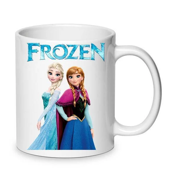 Φωτογραφία προϊόντος: Frozen elsa anna κούπα έλσα φρόζεν κεραμική 330ml no2 λευκή