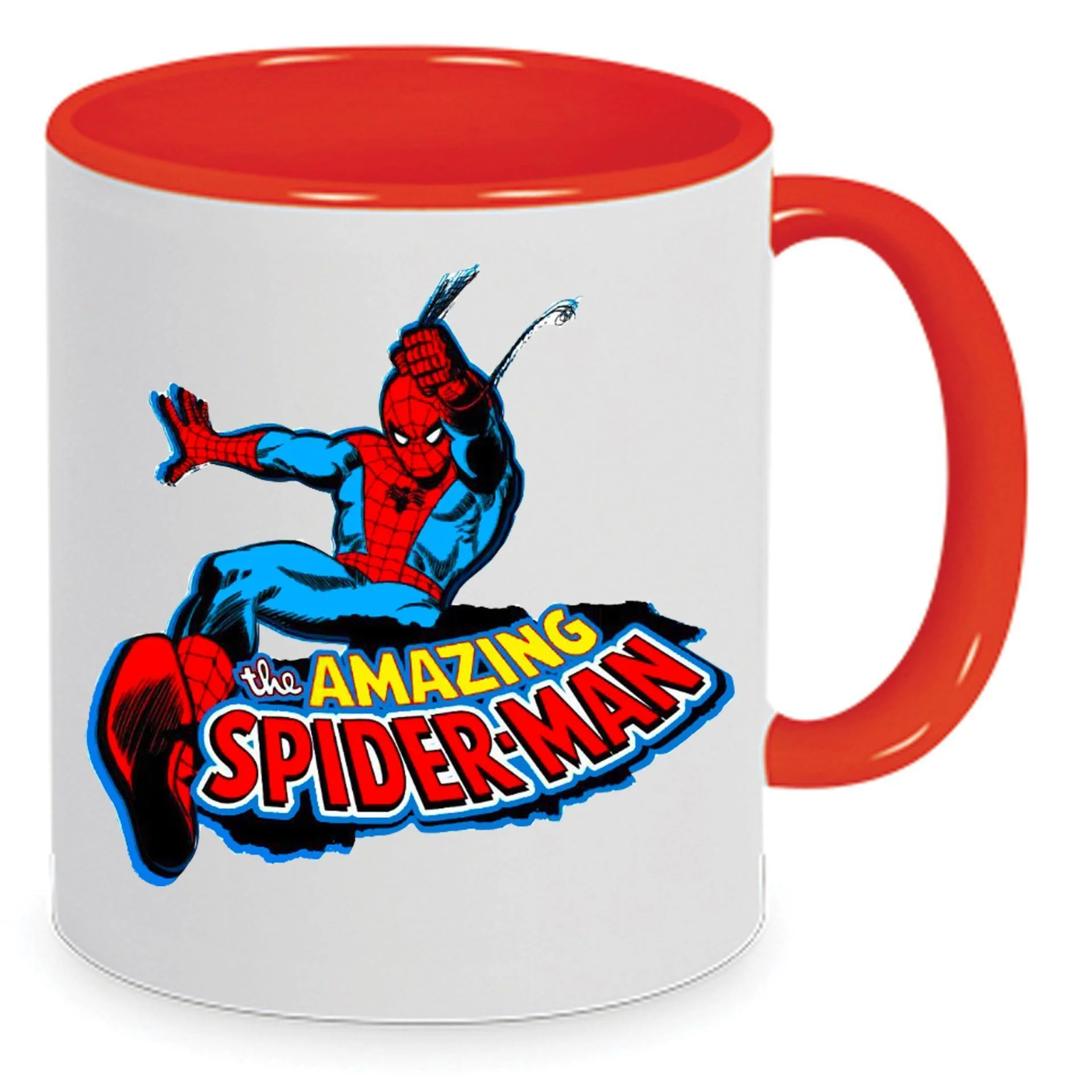 Φωτογραφία προϊόντος: Spiderman mug Κούπα Σπάιντερμαν No1 Κεραμική 330ml λευκή κόκκινη