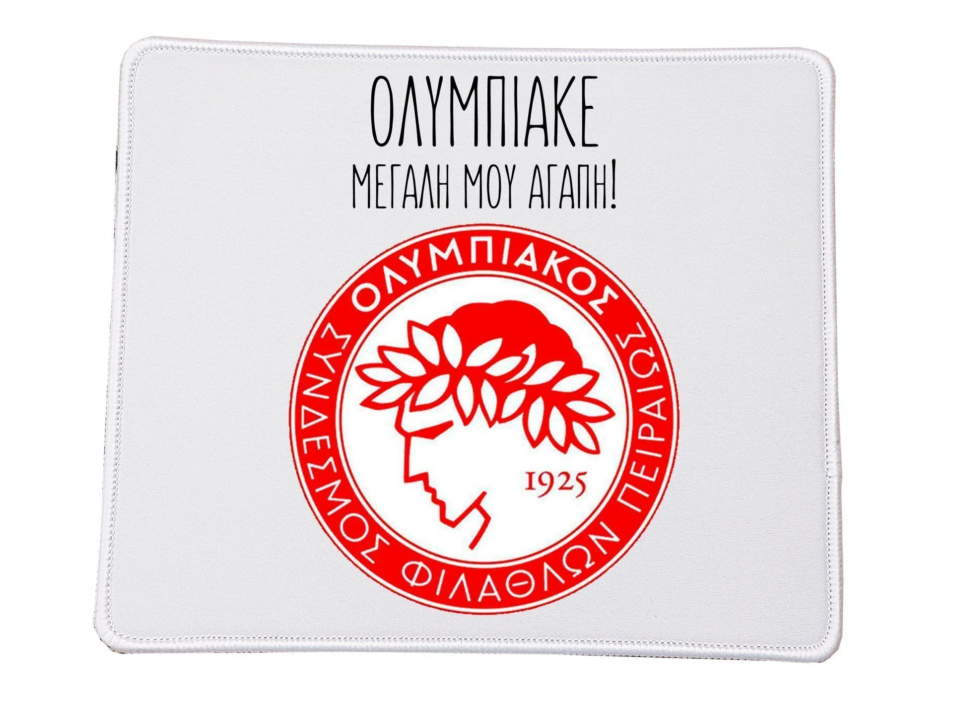 Φωτογραφία προϊόντος: Mousepad Βάση για το ποντίκι Οσφπ Ολυμπιακός no6 Ορθογώνιο 23x20cm Ποιοτικού υλικού αντοχής