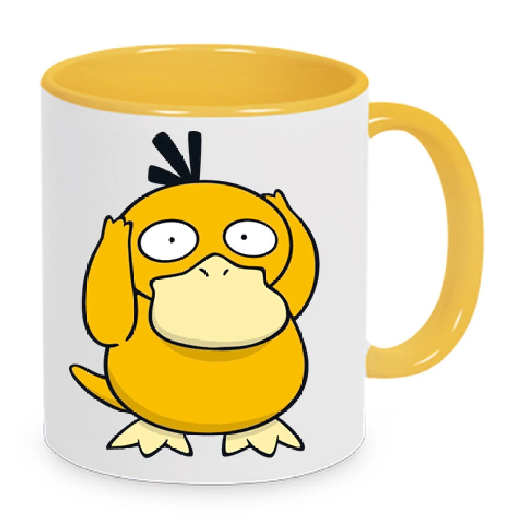 Φωτογραφία προϊόντος: Pokemon Psyduck κούπα πόκεμον no2 κεραμική λευκή κίτρινη 330ml funny