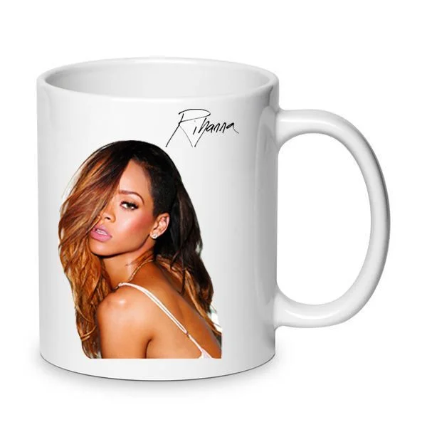 Φωτογραφία προϊόντος: Rihanna mug no4 κούπα 330ml Κεραμική