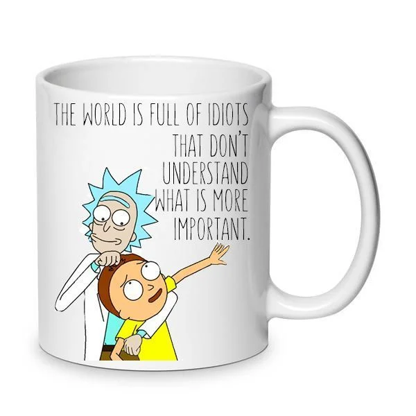 Φωτογραφία προϊόντος: Rick and Morty mug Ρικ και Μόρτι κούπα no12 κεραμική 330ml