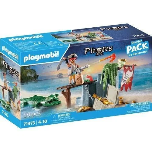 Φωτογραφία προϊόντος: Playmobil Pirates Πειρατής Με Αλιγάτορα για 4-10 ετών
