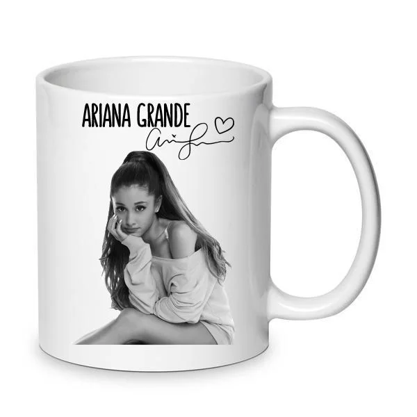 Φωτογραφία προϊόντος: Ariana Grande mug Αριάνα Γκράντε κούπα no8 Κεραμική 330ml