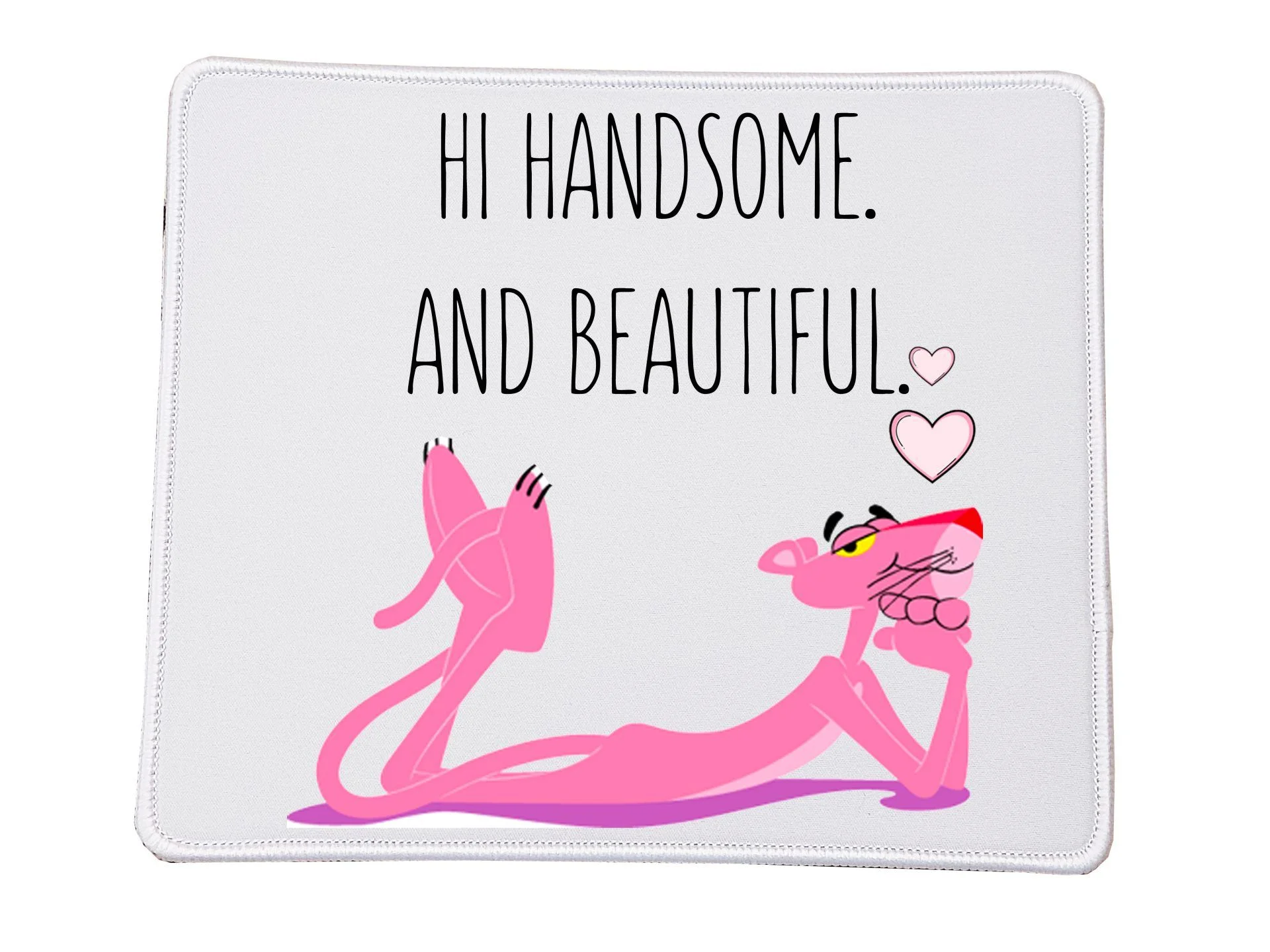Φωτογραφία προϊόντος: Mousepad Pink Panther no9 Αγίου Βαλεντίνου Βάση για το ποντίκι Ορθογώνιο 23x20cm