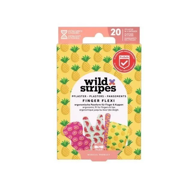 Φωτογραφία προϊόντος: Wild Stripes Finger Flexi Food Plasters 20 τεμάχια