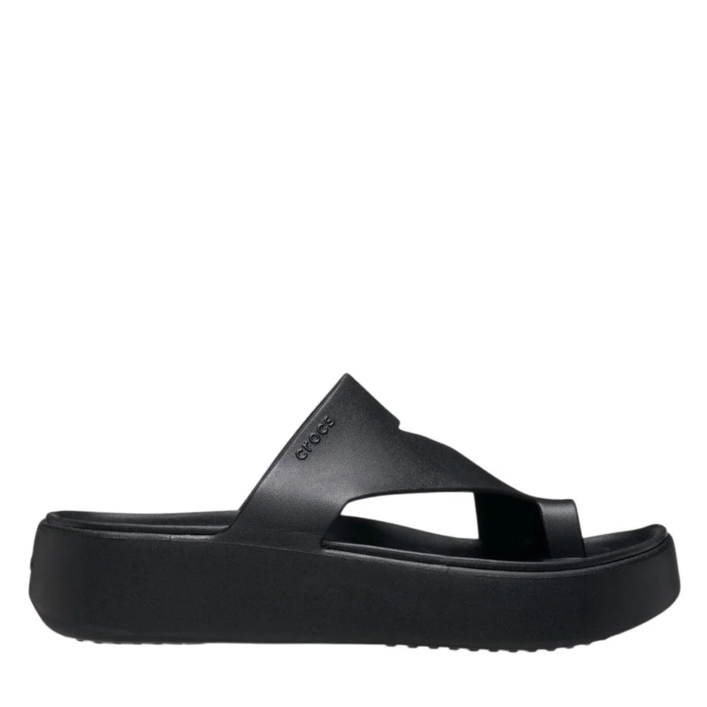 Φωτογραφία προϊόντος: CROCS Getaway Platform Toe Loop 36-42 - ΜΑΥΡΟ