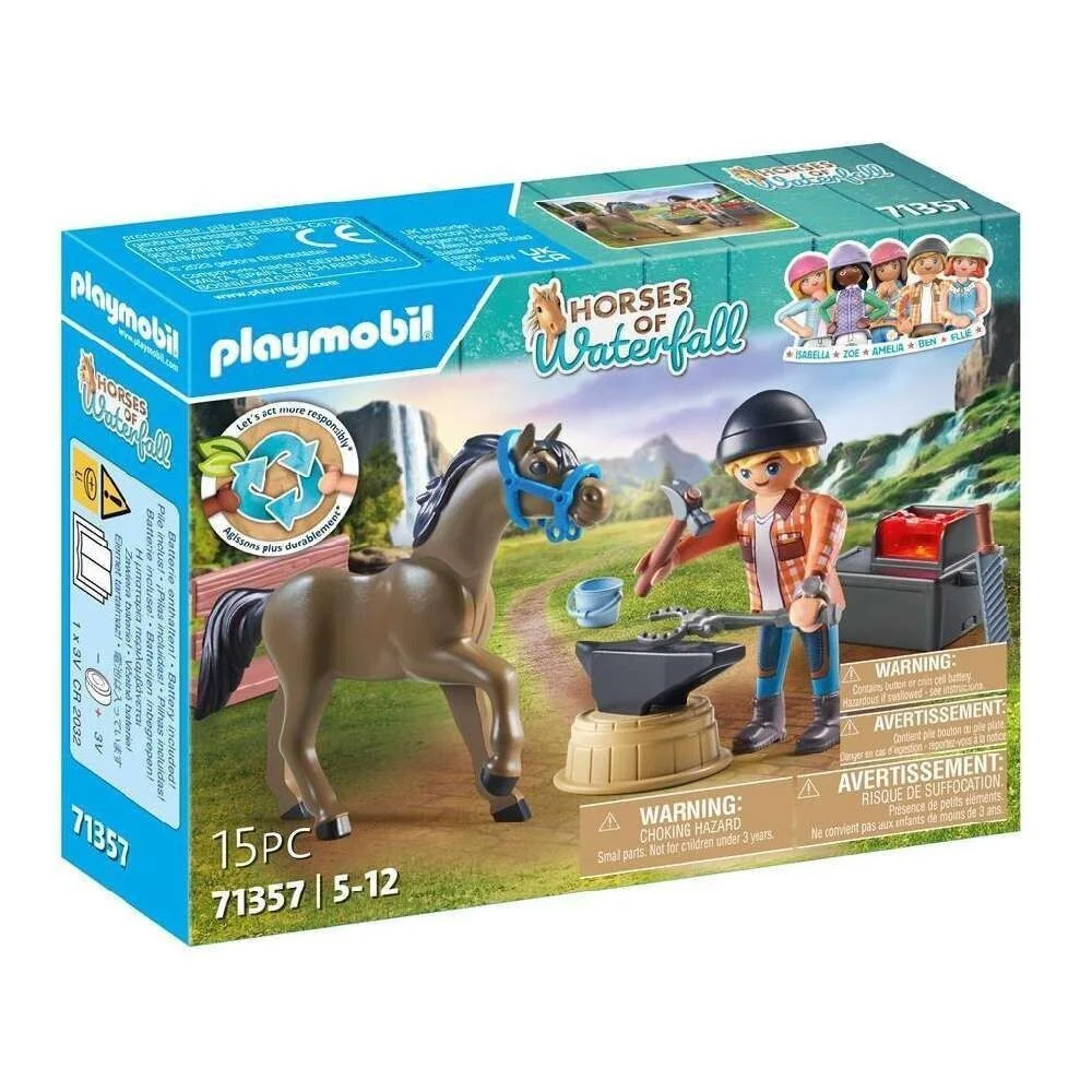Φωτογραφία προϊόντος: Playmobil Horses Of Waterfall Ο Πεταλωτής Ben Με Το Άλογο Achilles για 4-10 ετών