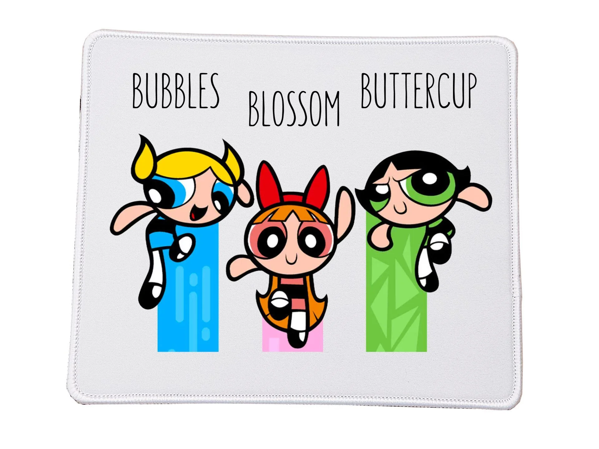 Φωτογραφία προϊόντος: Mousepad Powerpuff girls no10 Βάση για το ποντίκι Ορθογώνιο 23x20cm Ποιοτικού υλικού αντοχής