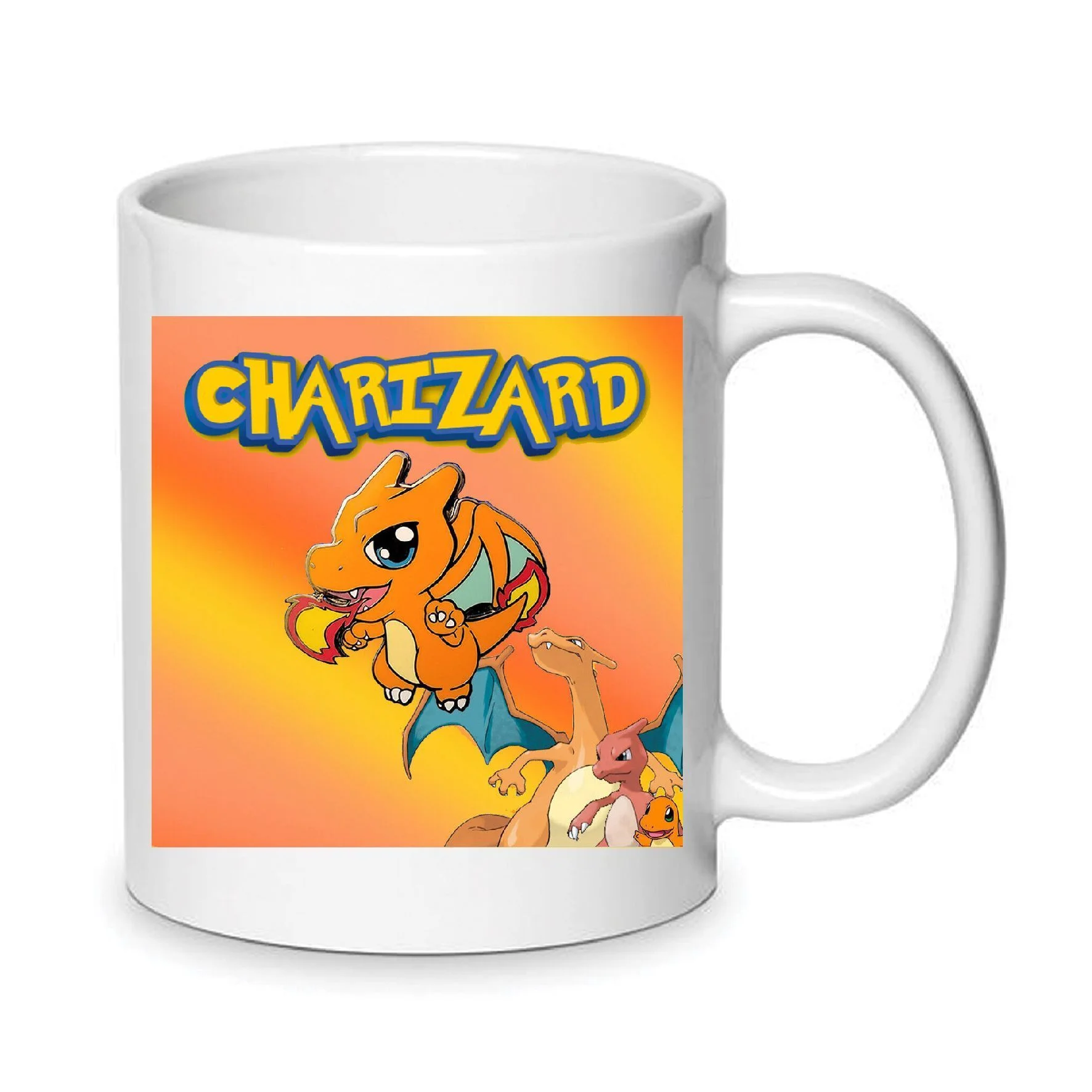 Φωτογραφία προϊόντος: Pokemon Charizard κούπα πόκεμον no1 κεραμική λευκή 330ml