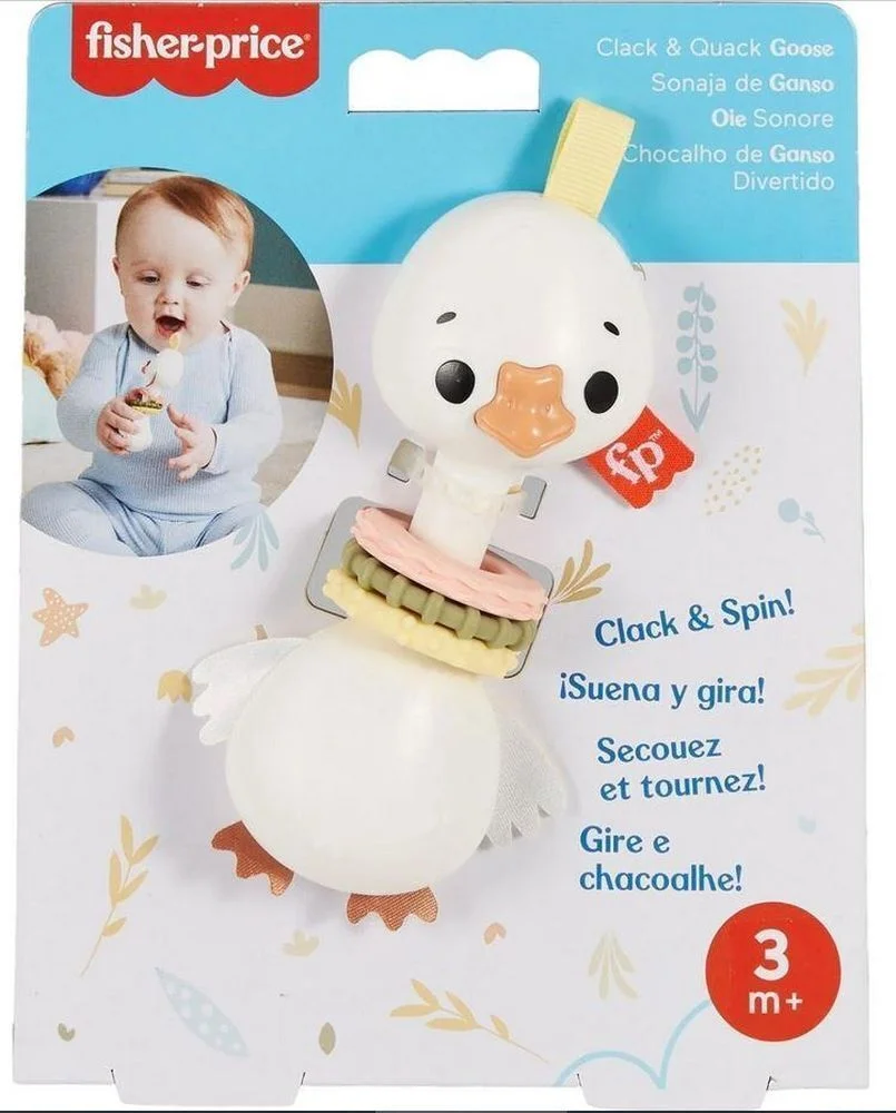 Φωτογραφία προϊόντος: Fisher-Price Sensimals Clack Quack Goose 3+ μηνών