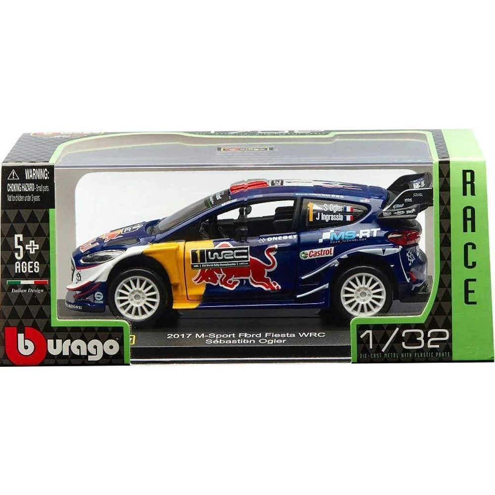 Φωτογραφία προϊόντος: Bburago Αυτοκινητάκι Race M-Sport Ford Fiesta WRC 2017 Sebastien Ogier