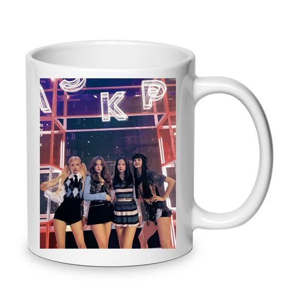 Φωτογραφία προϊόντος: Blackpink music band mug Black pink Κούπα No12 Κεραμική 330ml
