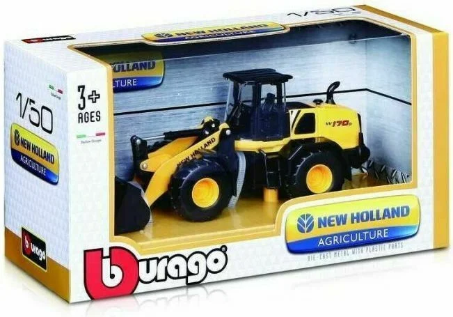 Φωτογραφία προϊόντος: Bburago Τρακτέρ New Holland Construction για 3+ Ετών