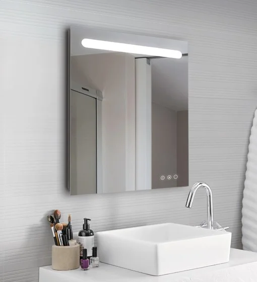 Φωτογραφία προϊόντος: Focco Lighting ΚΑΘΡΕΦΤΗΣ ΜΠΑΝΙΟΥ FOCCO LINA ΜΕ ΦΩΤΙΣΜΟ LED ΑΦΗΣ & BLUETOOTH 800Χ600ΜΜ
