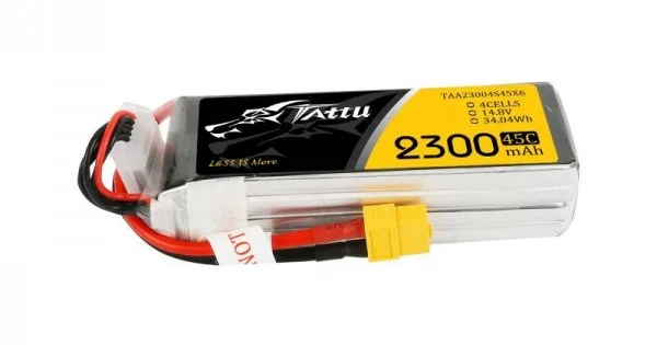 Φωτογραφία προϊόντος: Battery Tattu 2300mAh 14,8V 75C 4S1P XT60