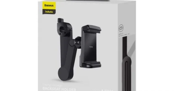 Φωτογραφία προϊόντος: Baseus Car Mount Wireless Charger Energy Storage Backseat phone holder 15W Black (WXHZ-01)