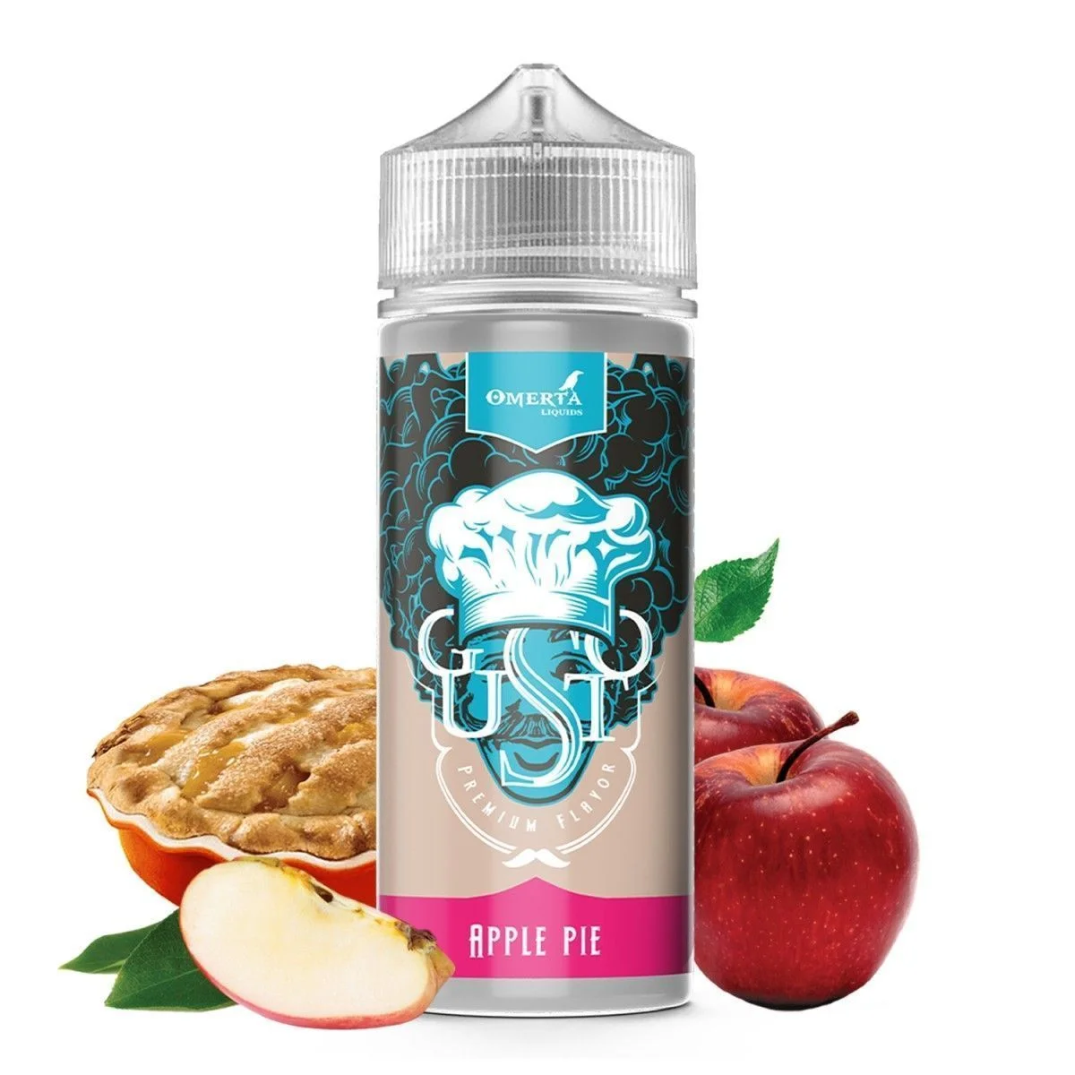 Φωτογραφία προϊόντος: Omerta Flavor Shot Gusto Apple Pie 20ml/120ml