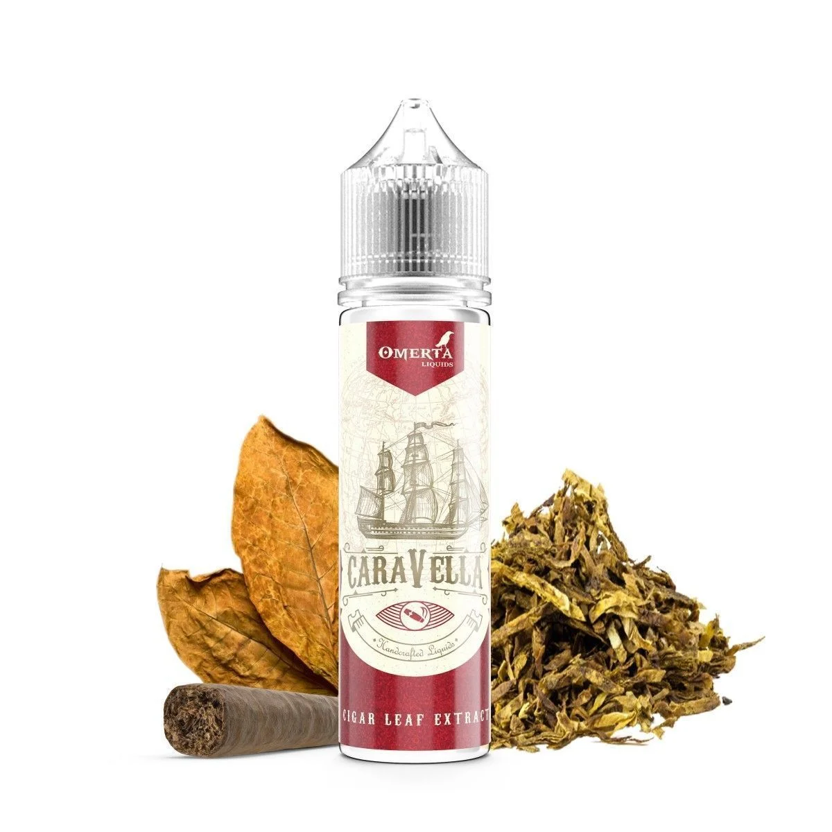 Φωτογραφία προϊόντος: Omerta Flavor Shot Caravella Cigar Leaf Extract 15ml/60ml
