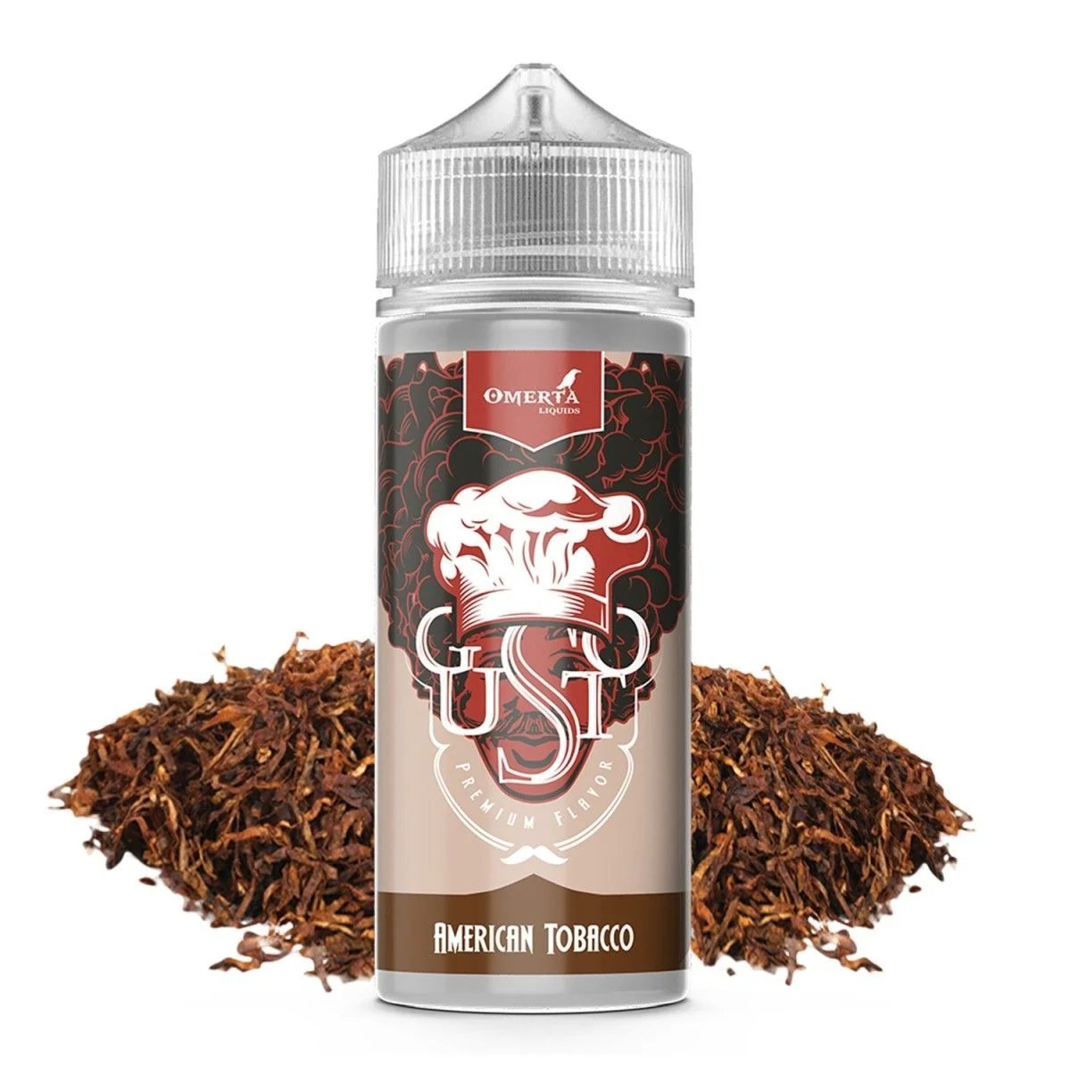 Φωτογραφία προϊόντος: Omerta Flavor Shot Gusto American Tobacco 20ml/120ml