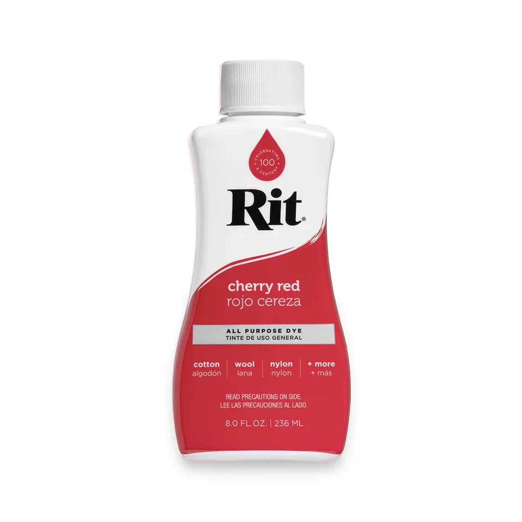 Φωτογραφία προϊόντος: RIT DYE Liquid All-Purpose Βαφή Υφασμάτων – Cherry Red 236ml