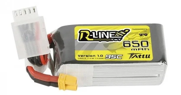 Φωτογραφία προϊόντος: Battery Tattu R-Line 650mAh 14,8V 95C 4S1P XT30