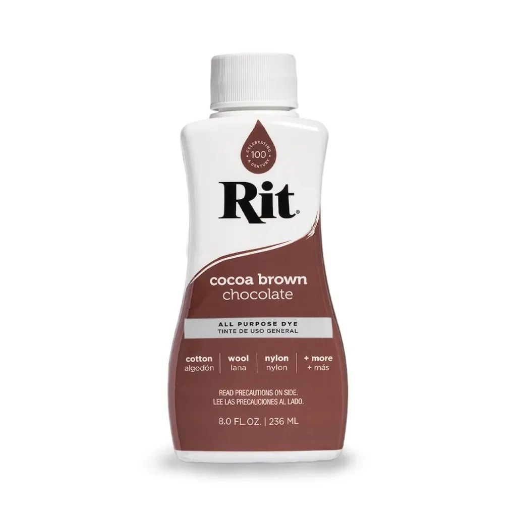 Φωτογραφία προϊόντος: RIT DYE Liquid All-Purpose Βαφή Υφασμάτων – Cocoa Brown 236ml