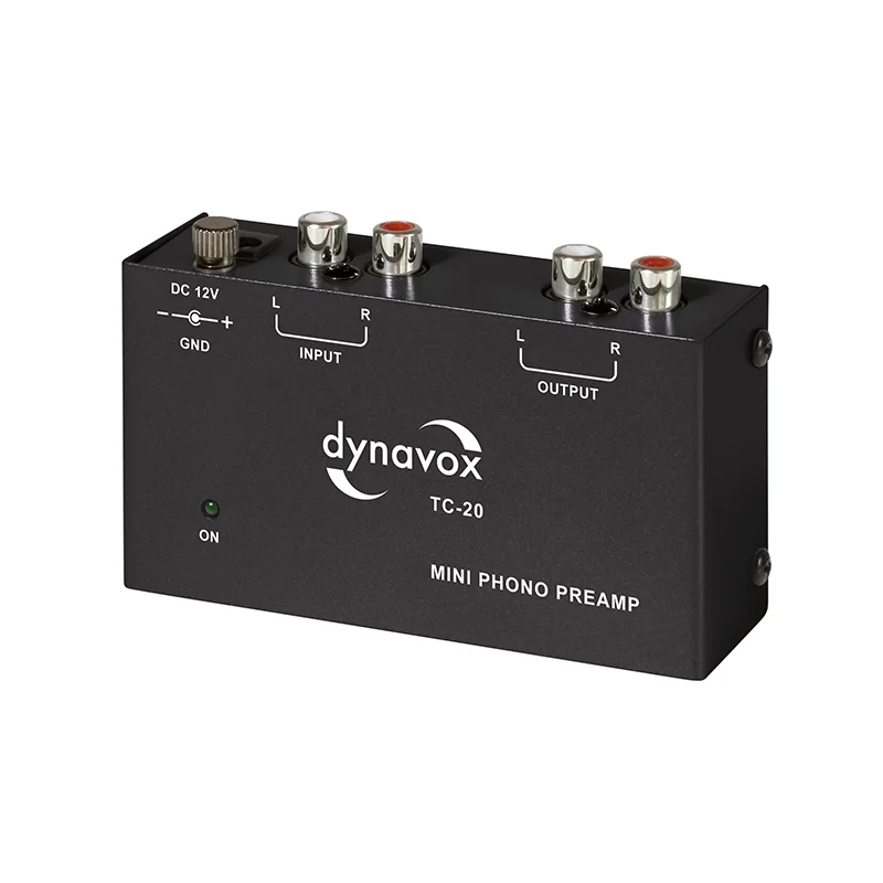 Φωτογραφία προϊόντος: Dynavox TC20 Black - Προενισχυτής phono
