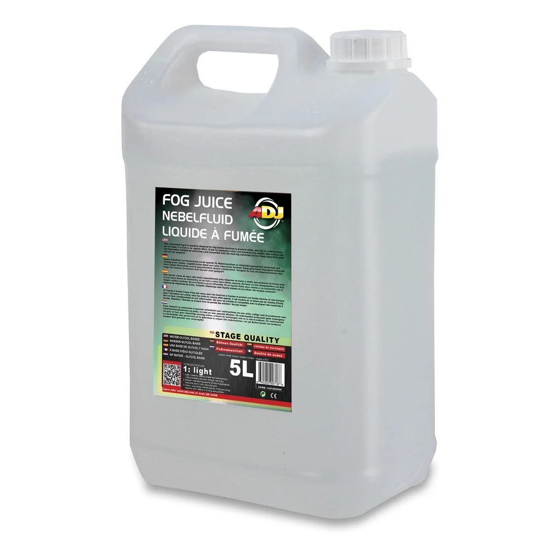 Φωτογραφία προϊόντος: American Dj FOG LIQUID LIGHT 5L - Υγρό για μηχανές καπνού light 5 λίτρων