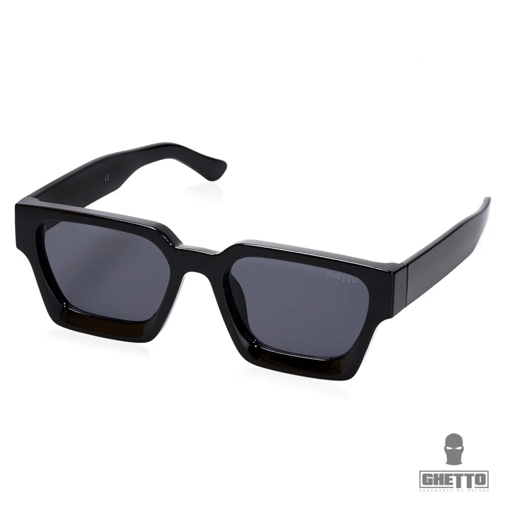 Φωτογραφία προϊόντος: Ghetto Square Luxury Retro Sunglasses Black Frame Unisex