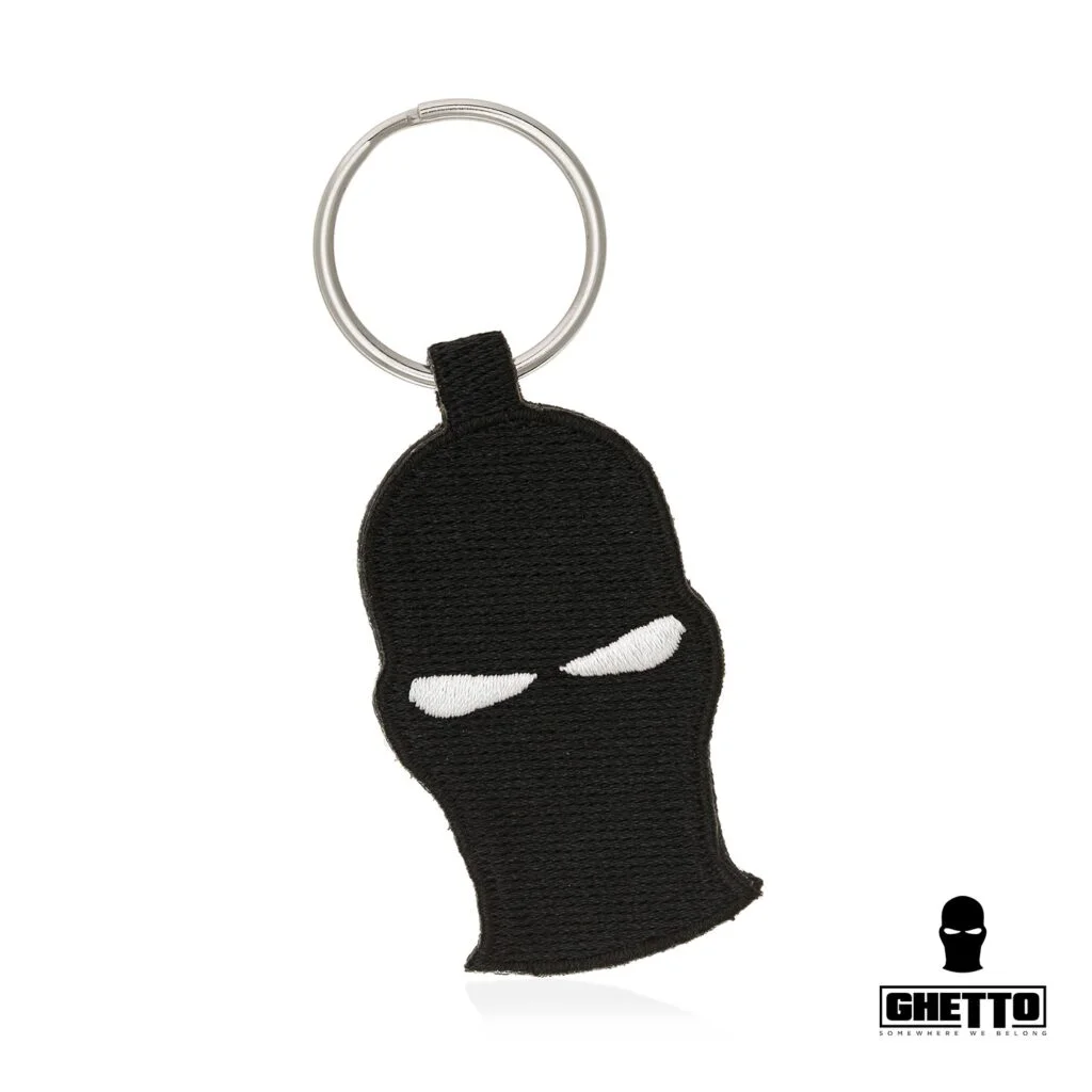 Φωτογραφία προϊόντος: Ghetto Balaclava Keychain – Street Icon Keyring | GHETTO GREECE