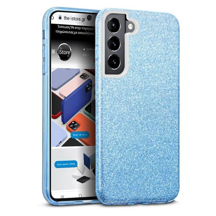 Φωτογραφία προϊόντος: Hybrid Strass Blue Case Samsung Galaxy S22