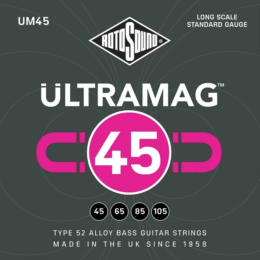 Φωτογραφία προϊόντος: ROTOSOUND UM 45 Μπάσσου 45-105