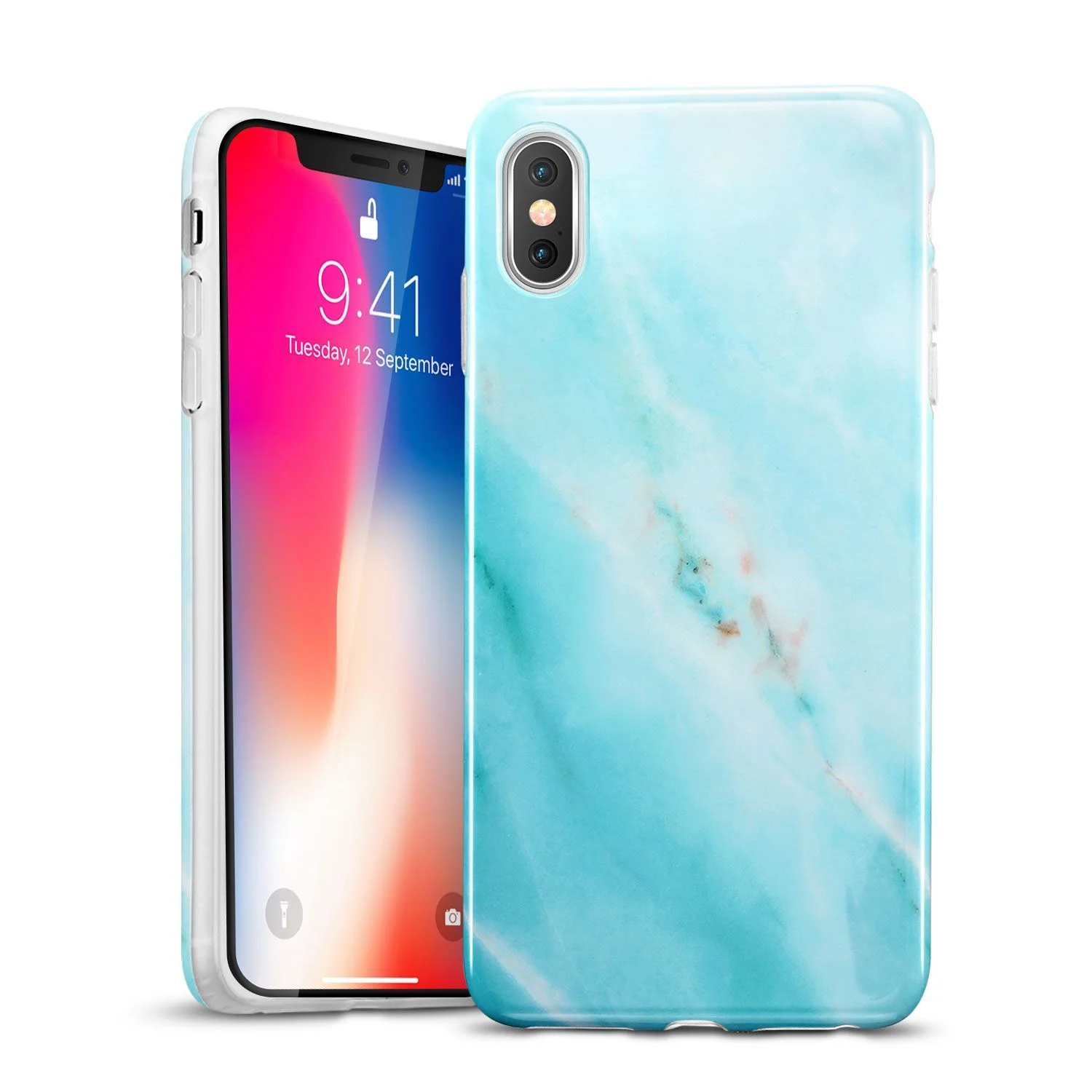 Φωτογραφία προϊόντος: ESR iPhone X/Xs Soft Marble Larimar (X001HD9U1P)