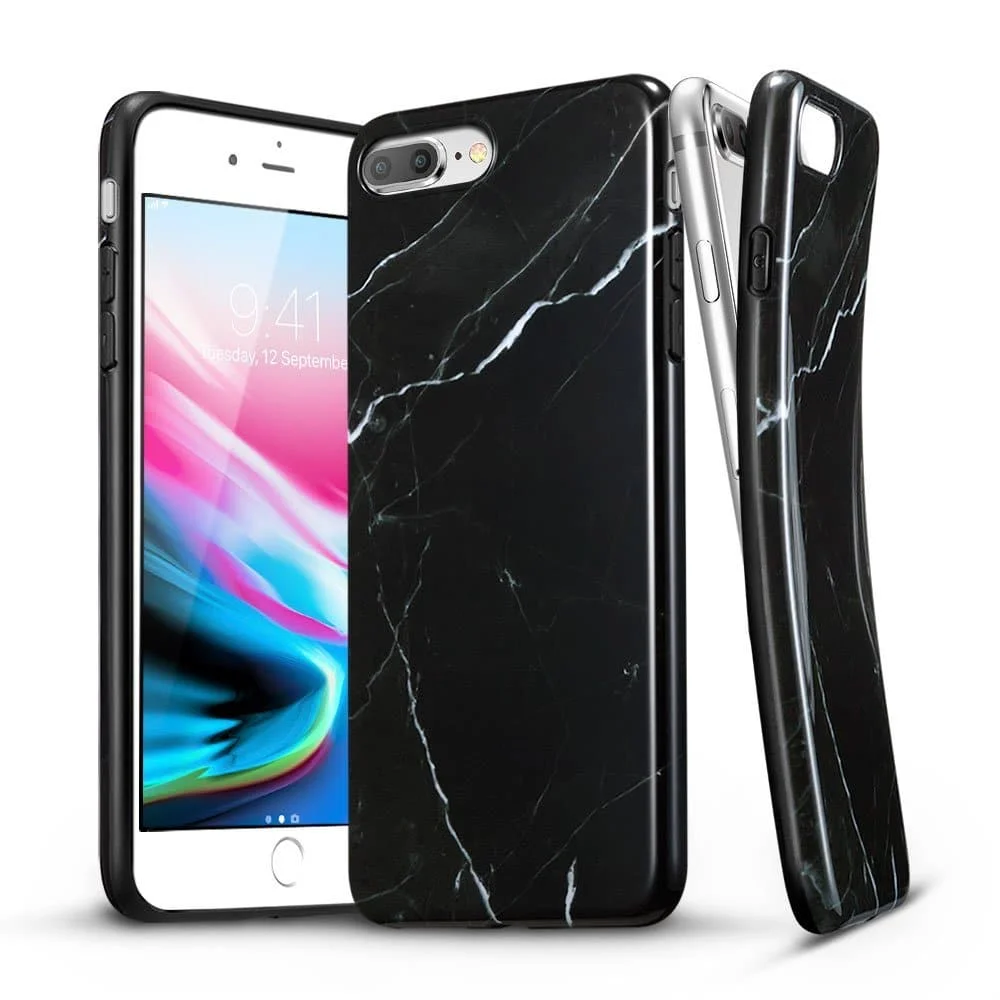 Φωτογραφία προϊόντος: ESR iPhone 7 Plus/8 Plus Soft Marble Black Marquina (X000OV3M7B)
