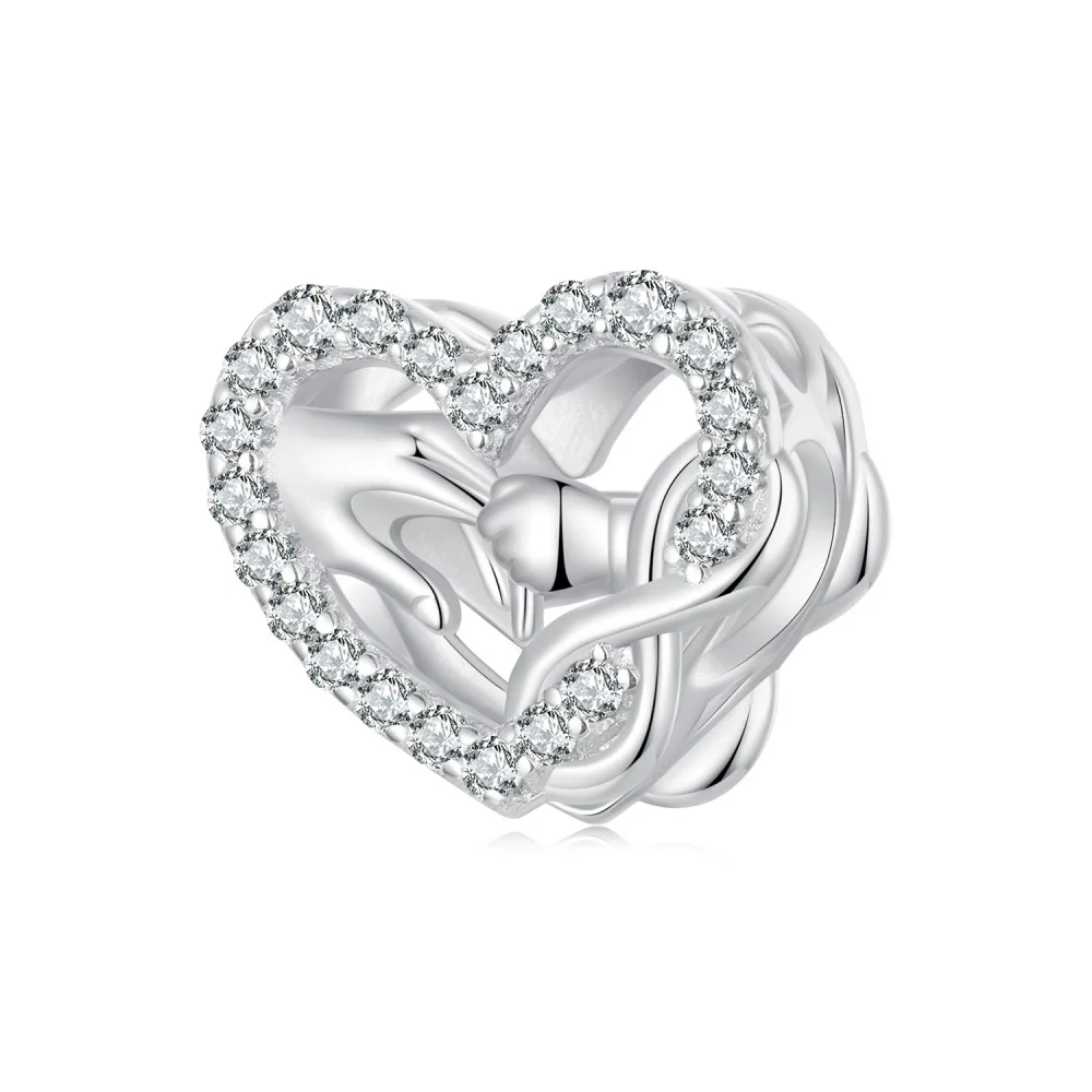 Φωτογραφία προϊόντος: Σύμβολο Silver Me Mum and baby hand για Βραχιόλι από Ασήμι 925 με Ζιρκόν ΑΒΡ0971