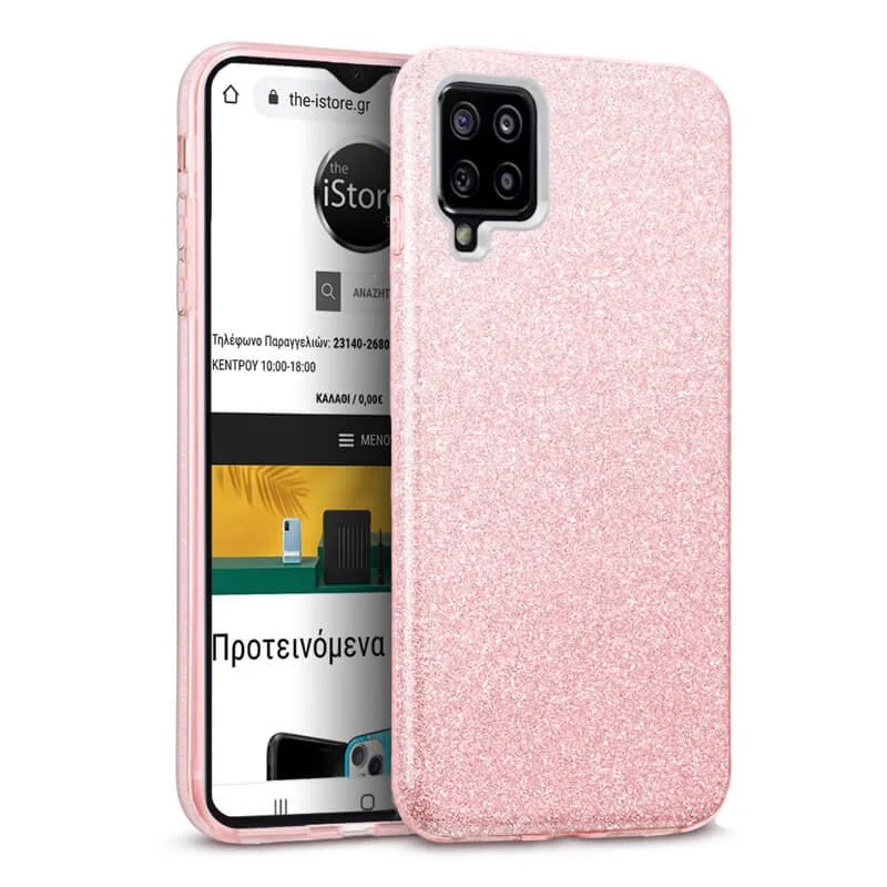 Φωτογραφία προϊόντος: Hybrid Strass Pink Case Samsung Galaxy M32