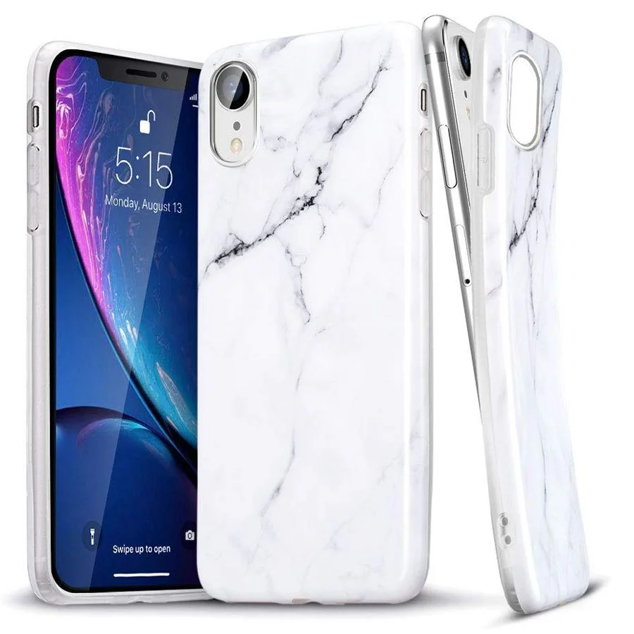 Φωτογραφία προϊόντος: ESR iPhone XR Soft Marble White Arabescato (4894240072028)