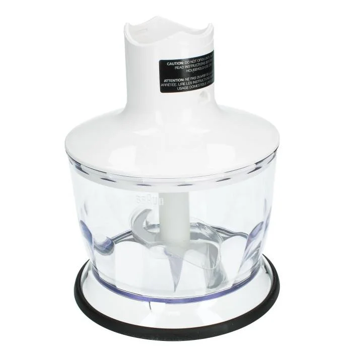 Φωτογραφία προϊόντος: Delonghi Δοχείο 500ml πλήρες για ραβδομπλέντερ braun MQ30WH (original) μόνο για κλείδωμα τύπου easyclick (AX22110062)