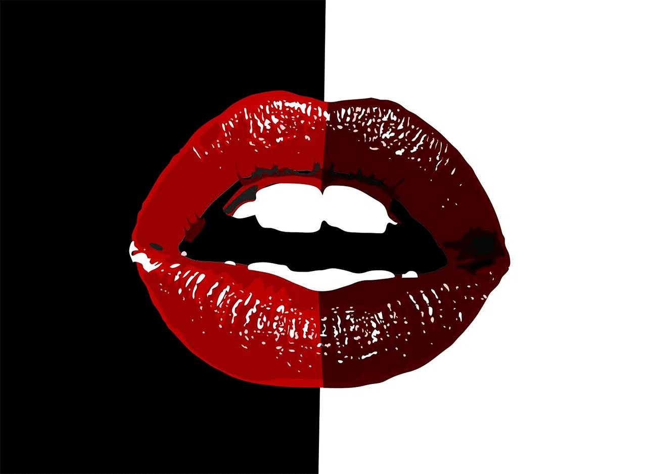 Φωτογραφία προϊόντος: Πίνακας σε καμβά Glamour Lips