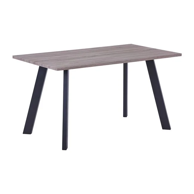 Φωτογραφία προϊόντος: ZYMARIDIS BAXTER τραπέζι 140*80cm Sonoma Oak/Βαφή Μαύρη