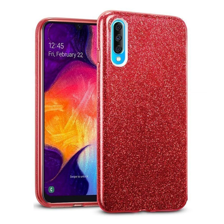Φωτογραφία προϊόντος: Hybrid Strass Full Red Case Galaxy A50
